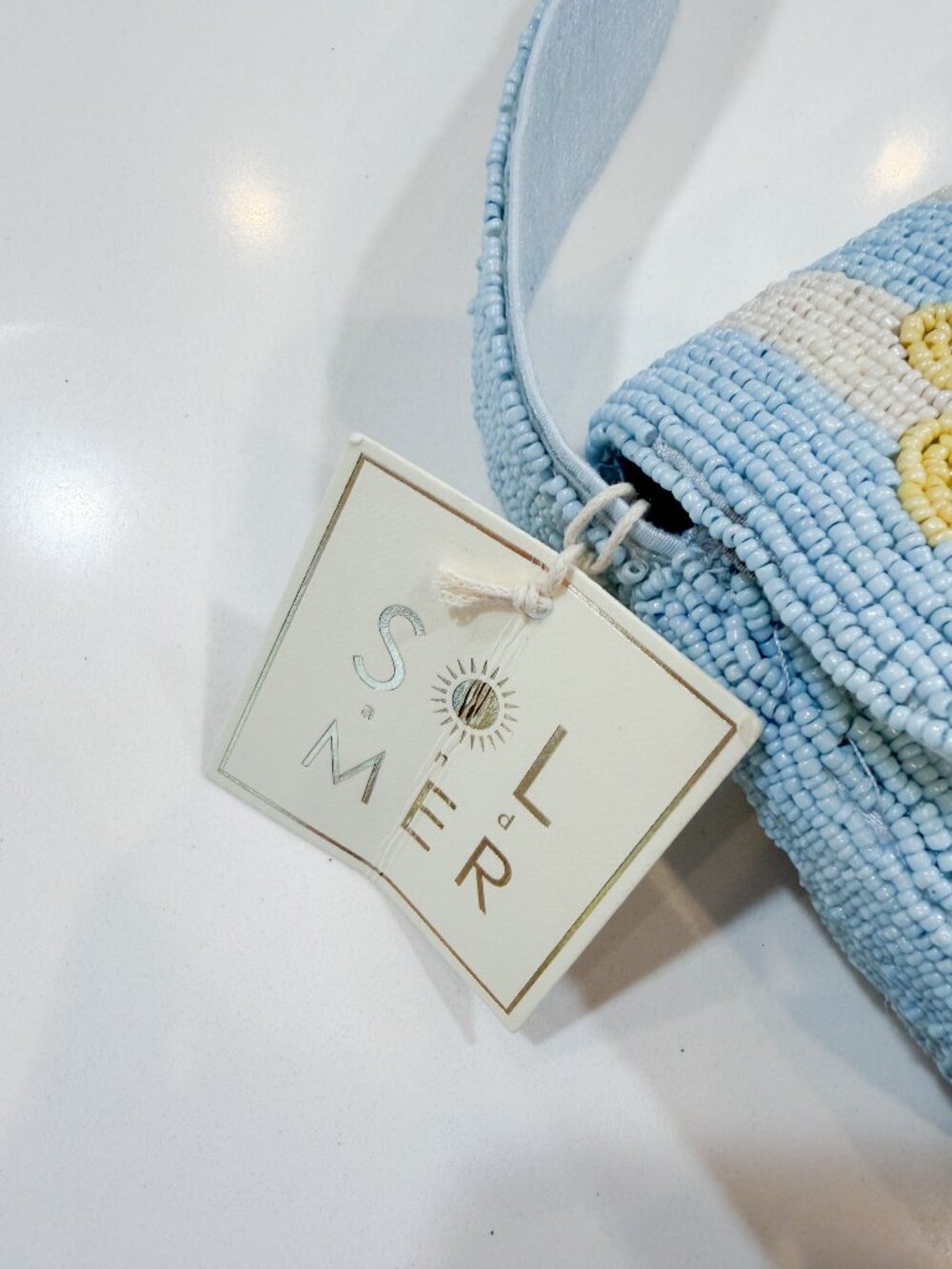 Viral Beaded Bag with Pasta Design - Picture 2 of 4